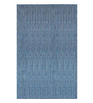 Indoor/Outdoor Textured Stripe Polypropylene Rug, 39" x 59"