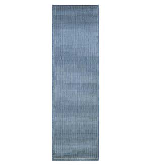 Veranda Textured Indoor/Outdoor Polypropylene Rug, 2'3" x 11'9" Runner