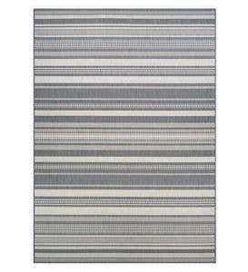 Veranda Striped Indoor/Outdoor Polypropylene Rug, 5'3" x 7'6"