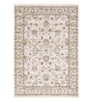 Wakefield Border Polyester Rug, 5'3" x 7'6"