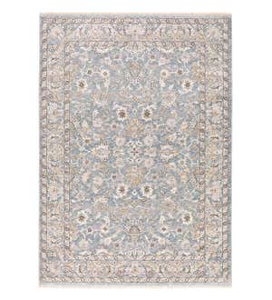 Wakefield Border Polyester Rug, 6'7" x 9'6"
