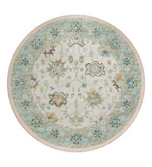 Marietta Border Round Rug