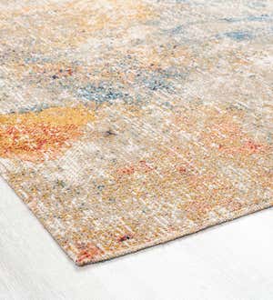 Indoor/Outdoor Penelope Watercolor Rug, 5'3" x 7'6"