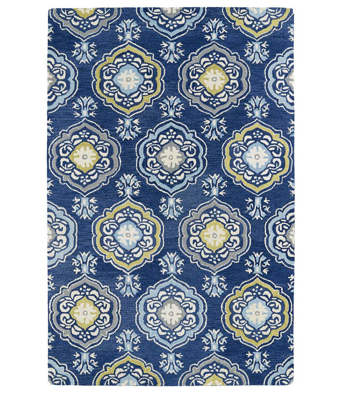 Meadow Perennial Wool Rug, 2'6" x 8' Runner