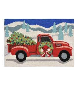 Indoor/Outdoor Joy Ride Holiday Accent Rug