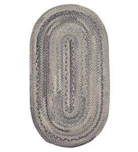 Oval Riverview Wool Blend Braided Rug