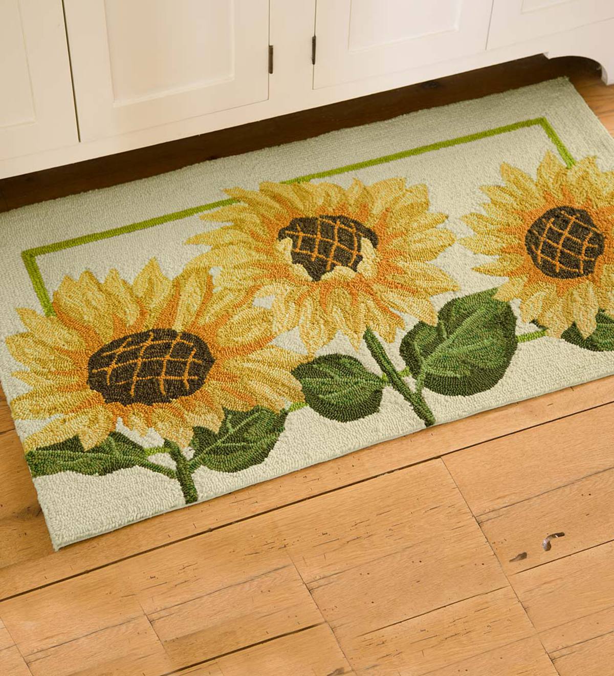 Sunflowers Indoor/Outdoor Accent Rug