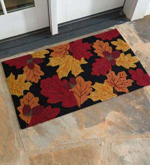 Falling Leaves Indoor/Outdoor Accent Rug