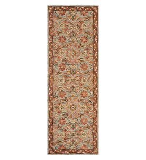 Kensington Floral Wool Rug, 7'9" x 9'9"