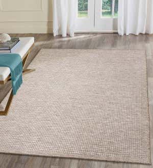 Indoor/Outdoor Beachcomber Texture Rug