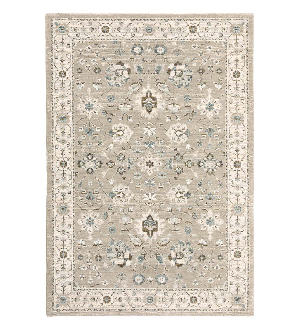 Ashland Daybreak Synthetic Blend Indoor Border Rug, 6'7" x 9'6"