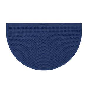 Waterhog Indoor/Outdoor Cubes Half-Round Doormat, 24" x 39"