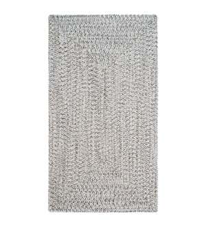 Indoor/Outdoor Rectangle Pine Creek Braided Polypropylene Rug