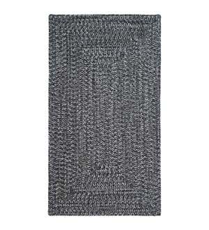 Indoor/Outdoor Rectangle Pine Creek Braided Polypropylene Rug