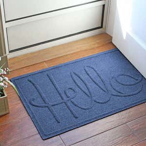 Waterhog Indoor/Outdoor Hello Doormat, 2' x 3'