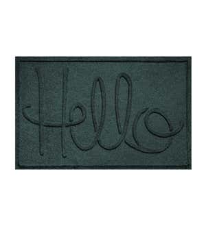 Waterhog Indoor/Outdoor Hello Doormat, 2' x 3'