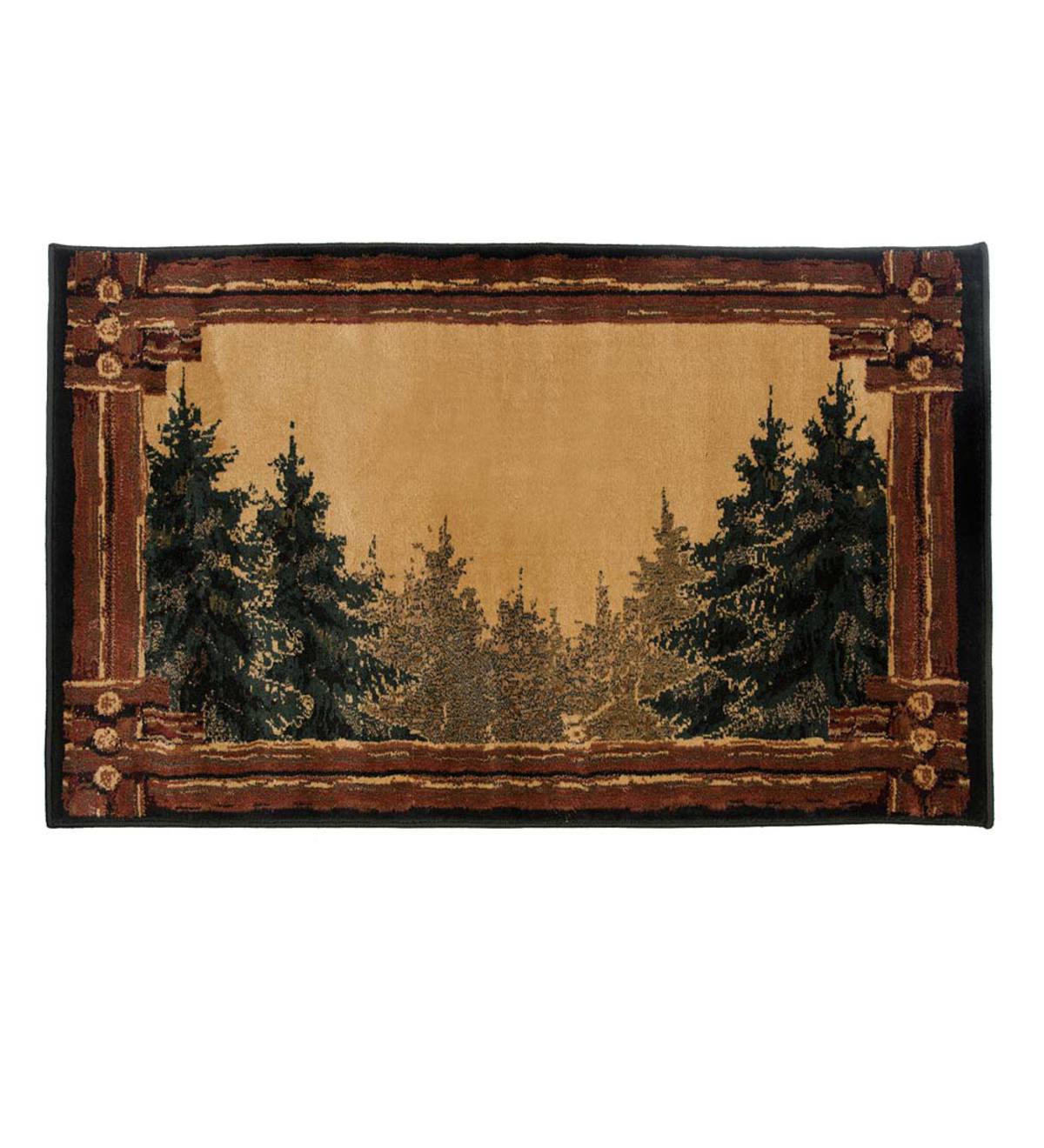 Forest Trail Area Rug, 30"W x 50"L