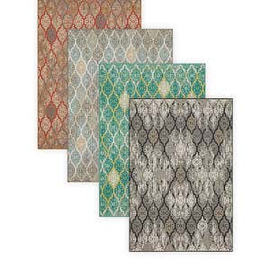 Indoor/Outdoor La Grange Ikat Polypropylene Rug