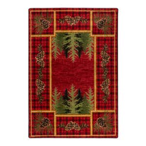 Pine Cone Valley Plaid Rug, 2'1" x 7'8" Runner