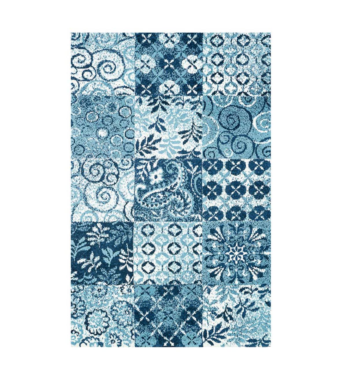 Vintage Style Hopewell Polyester Area Rugs