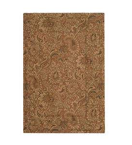 Low-Profile Microfiber Rectangle Rug, 34"x 68"