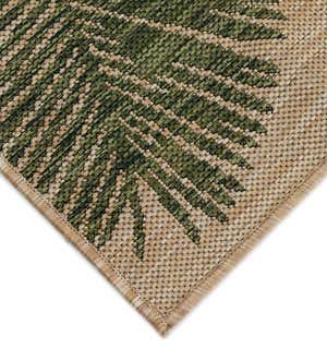 Indoor/Outdoor Textured Palms Polypropylene Rug, 7'10" x 9'10"