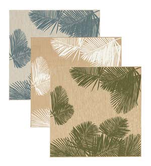 Indoor/Outdoor Textured Palms Polypropylene Rug