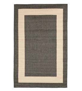 Border Indoor/Outdoor Rug, 7'10"Square