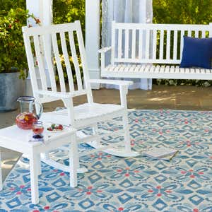 Indoor/Outdoor Clearwater Print Rug