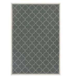 Marston Quatrefoil Polypropylene Area Rug