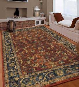 Anniston Floral Area Rug, 7'10"x 10'10"
