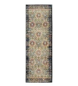 Siena Floral Area Runner, 2'7"x 7'6"