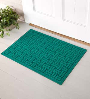 Waterhog Basket Weave Doormat, 3' x 7'