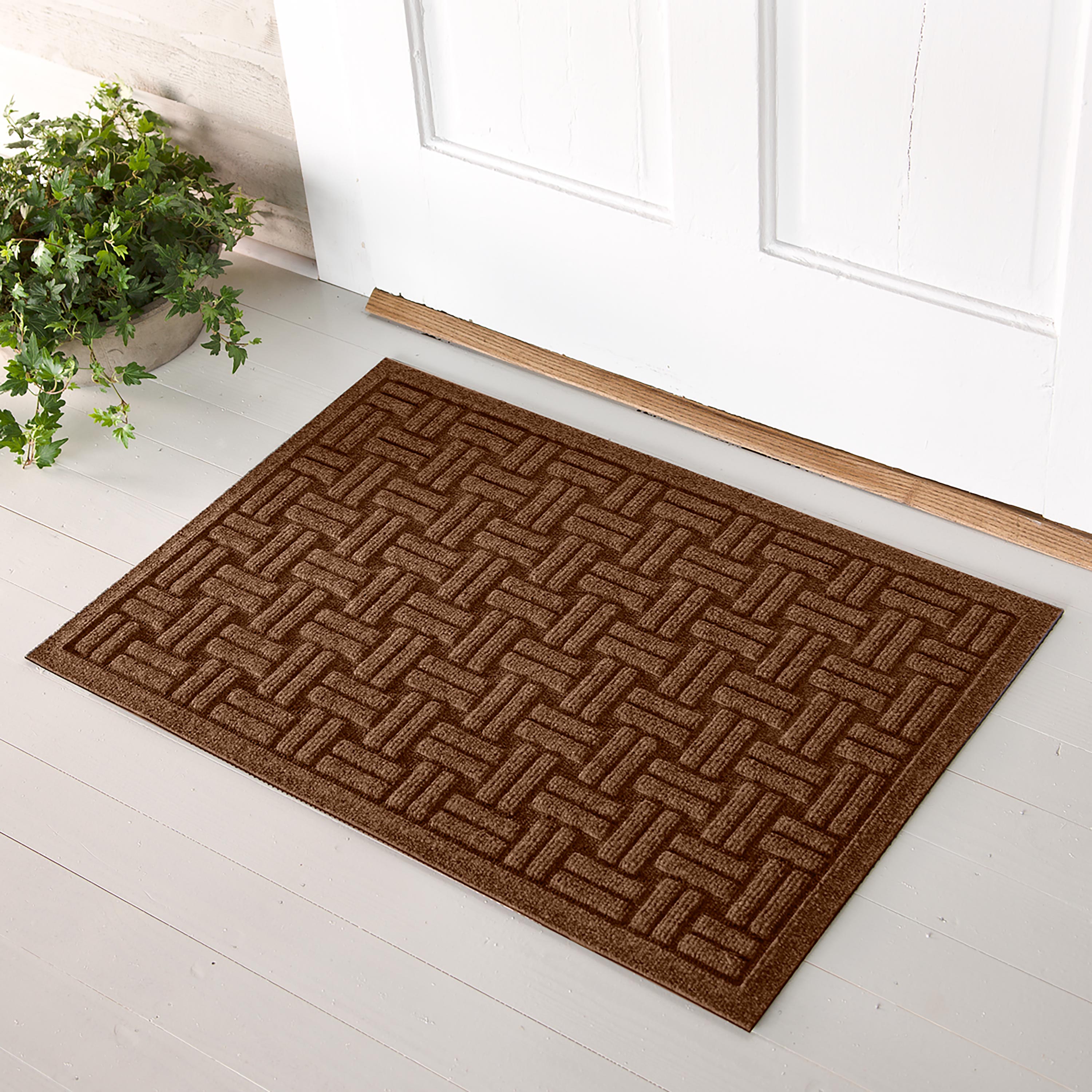 Bungalow Flooring Waterhog Runner Door Mat, 2' x 5' Made in USA, Durable  and Decorative Floor Covering, Skid Resistant, Indoor/Outdoor