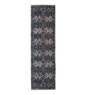 Riverside Midnight Easy-Care Polyester Area Rug