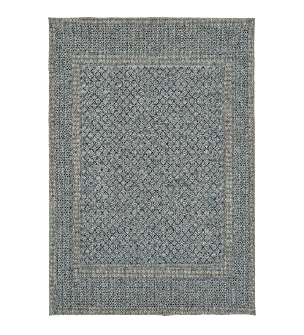 Bluefield Border Rug, 7'10" x 10'