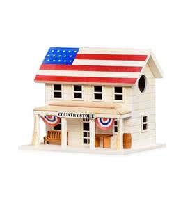 Country Store Americana Birdhouse