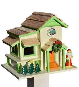 Farm Stand Birdhouse with Seasonal Accessories