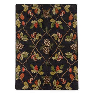 Oakwood Pine Cone and Oak Leaf EnduraStran Rug