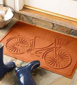 Large Bicycle Waterhog™ Doormat, 35"x 45"