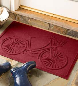 Large Bicycle Waterhog™ Doormat, 35"x 45"