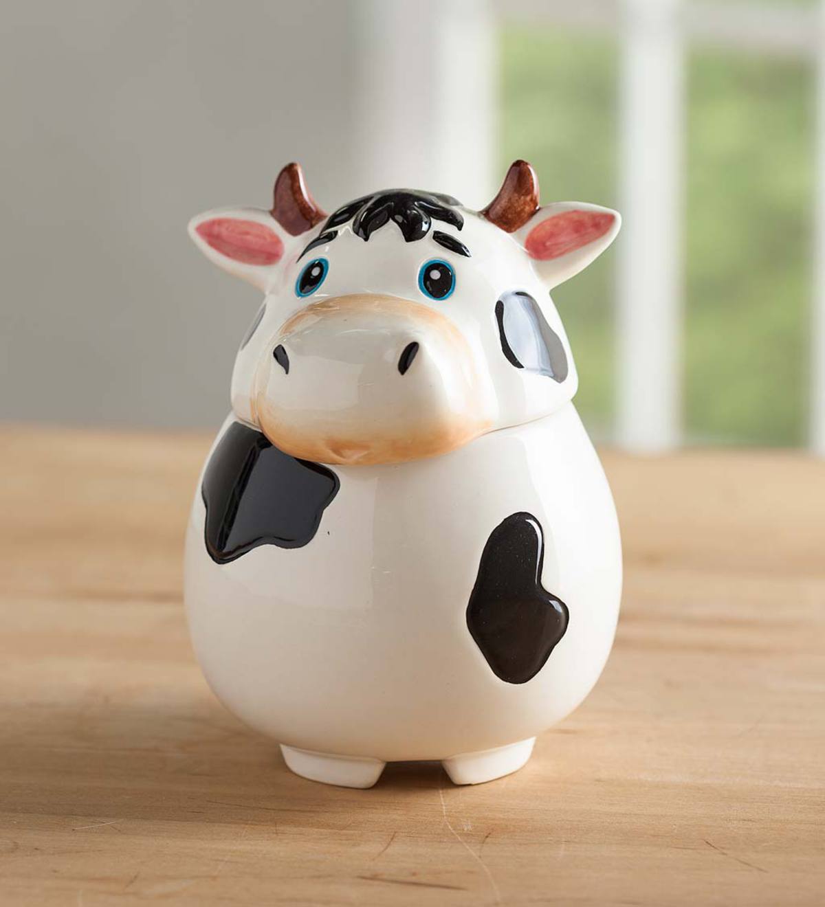 Ceramic Cow Fruit Fly Trap - Cow