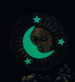 Sun, Moon and Stars Glow-In-The-Dark Garden Stepping Stone