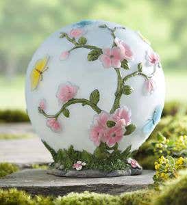 Glowing LED Cherry Blossom Garden Globe