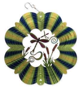 Hanging Metal Insect Spectrum Spinners, Set of 2