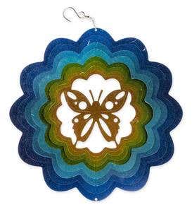 Hanging Metal Insect Spectrum Spinners, Set of 2