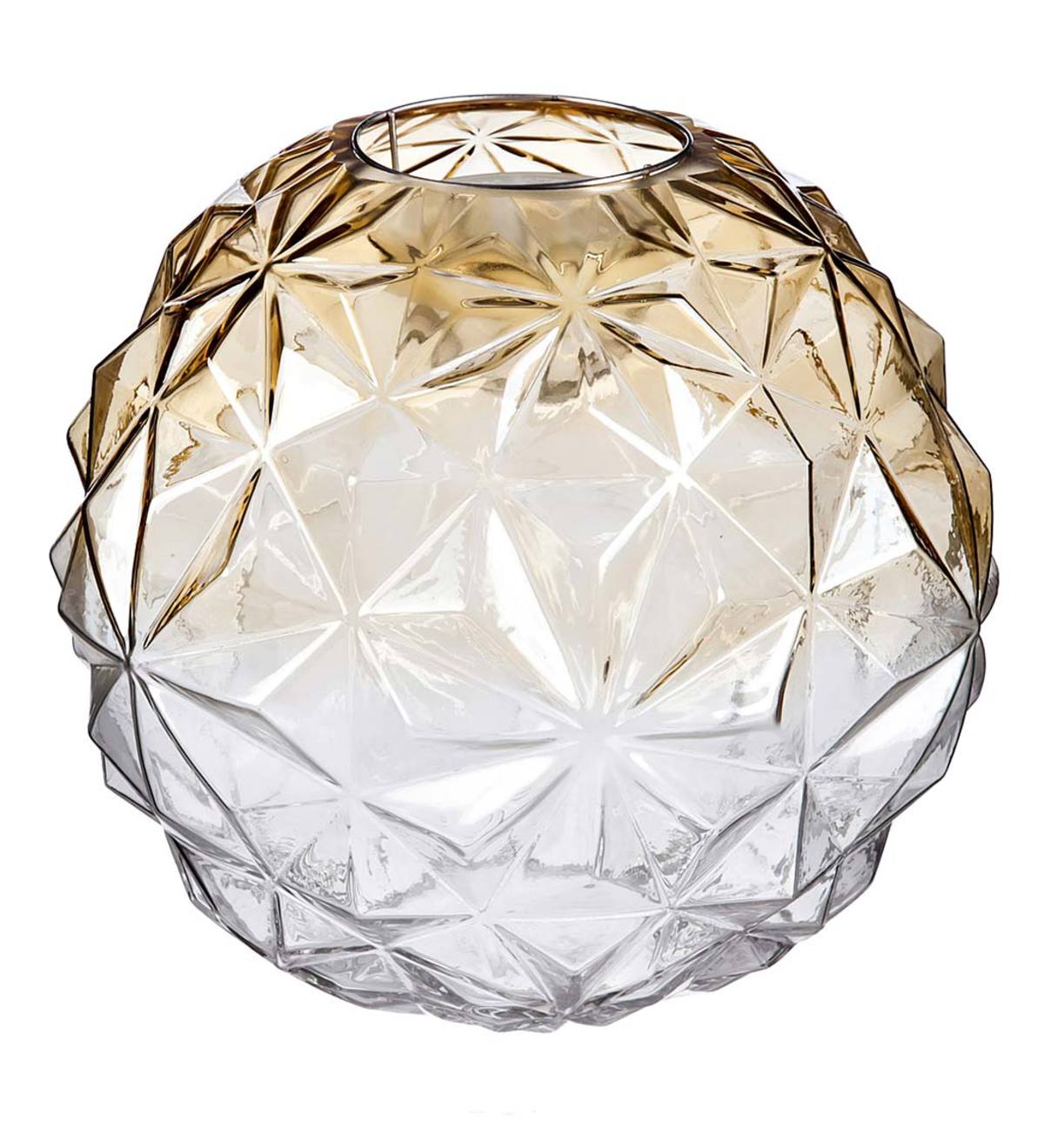 Glowing Glass Globe with Moving Light, Small