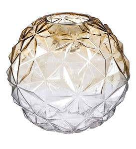 Glowing Glass Globe with Moving Light, Small