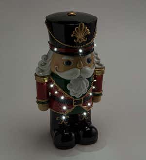Indoor/Outdoor Lighted Shorty Holiday Statue - Santa