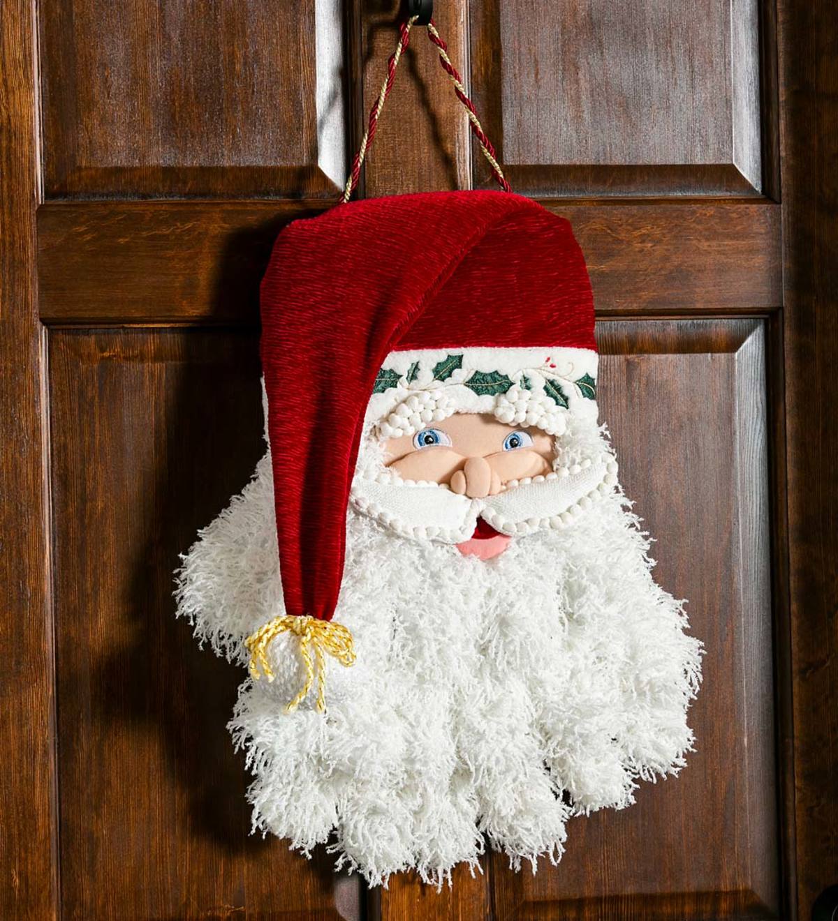 Santa Door Décor Hanging Holiday Accent
